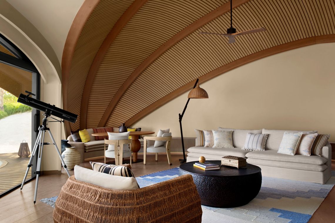Beach villa at Nujuma, a Ritz-Carlton Reserve